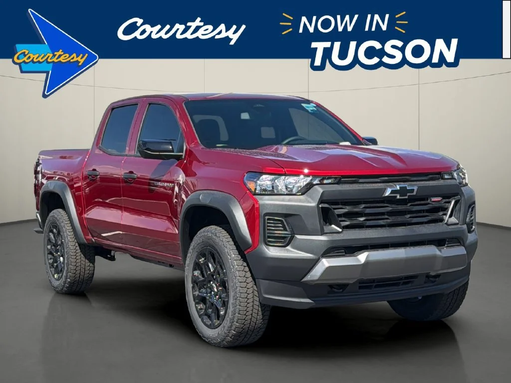New 2026 Radiant Red Tintcoat Chevrolet Trail Boss image 1