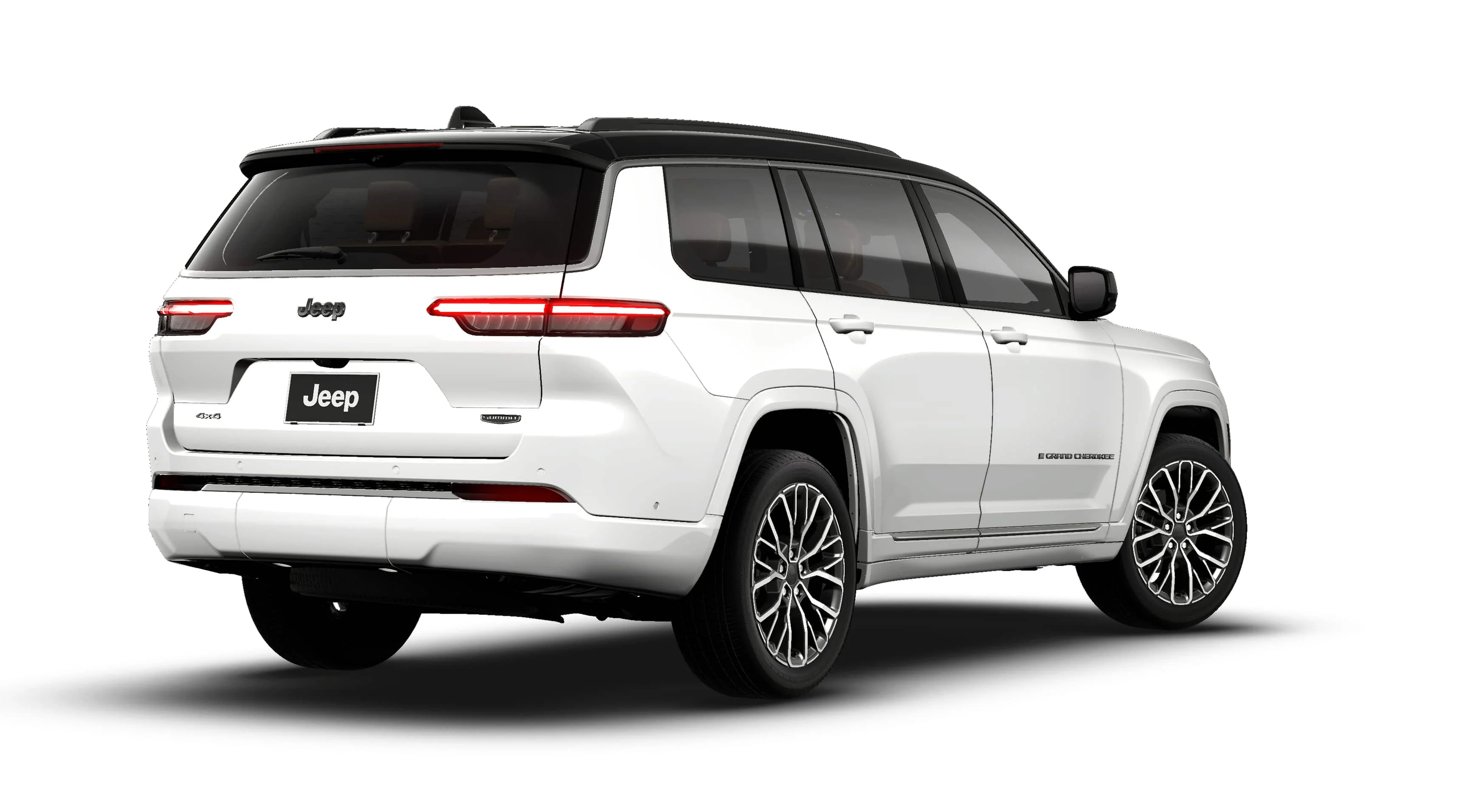New 2026 Bright White Clear-Coat Exterior Paint Jeep Summit image 14