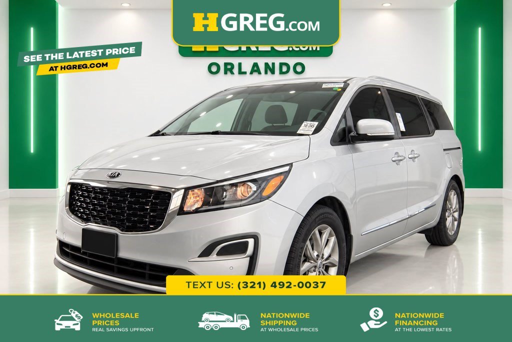 Used 2020 Silky Silver Kia EX image 1