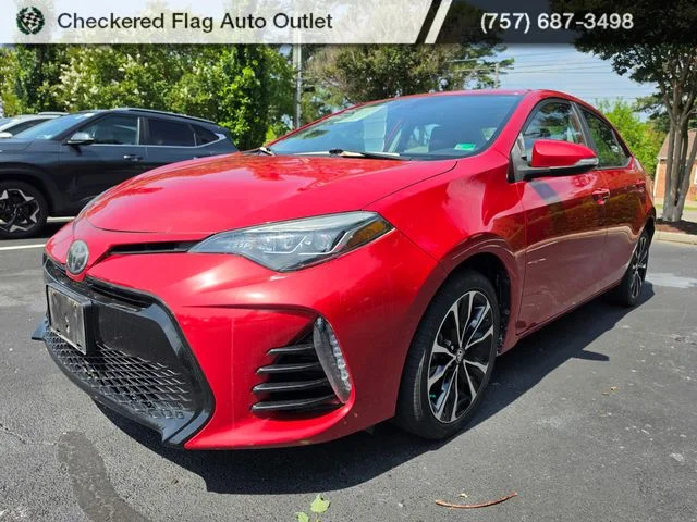 Used 2019 Barcelona Red Metallic Toyota XSE image 1
