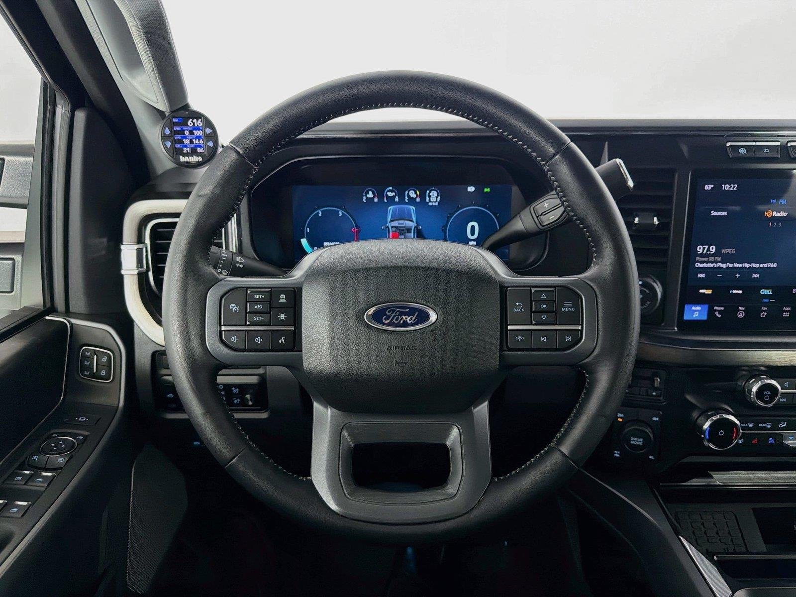 Used 2024 Glacier Gray Metallic Tri-Coat Ford LARIAT image 12
