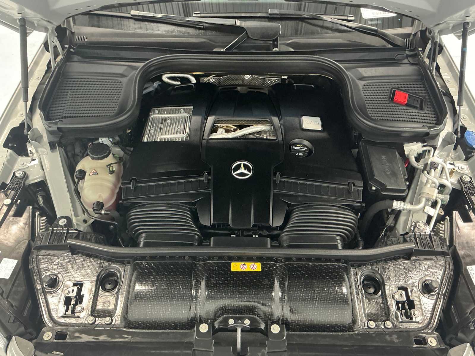 Certified Used 2024 MANUFAKTUR Alpine Grey Mercedes-Benz GLS 580 image 25