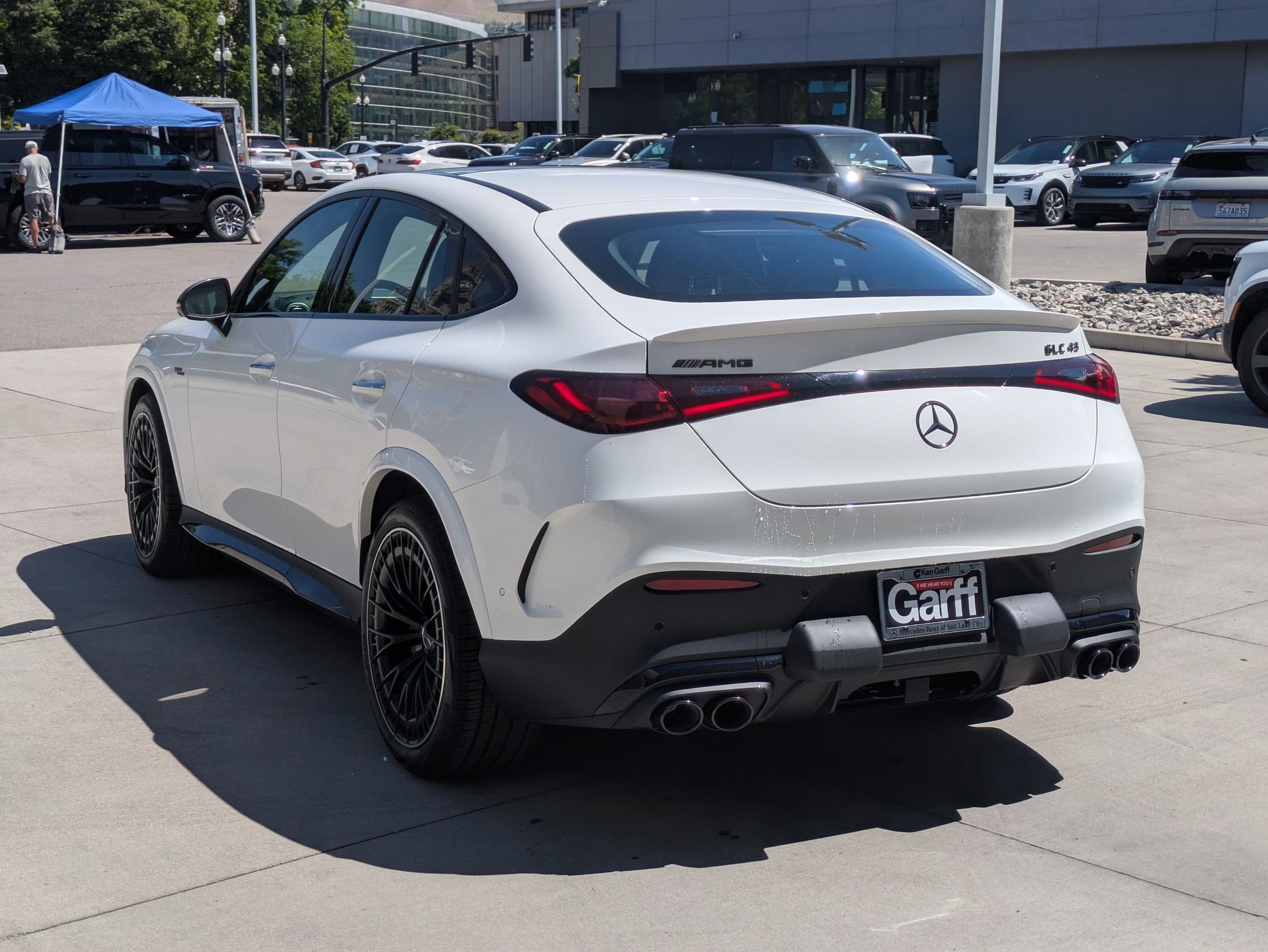 New 2026 Polar White Mercedes-Benz AMG® GLC 43 image 23