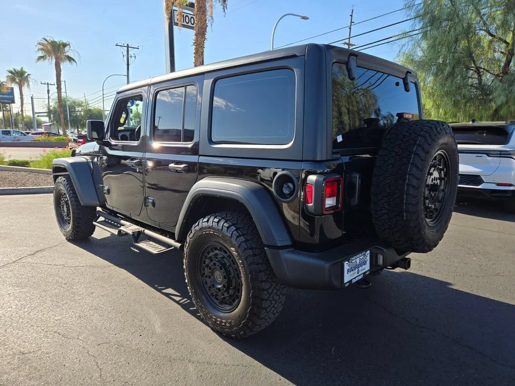 Used 2025 Black Clearcoat Jeep Sport image 4