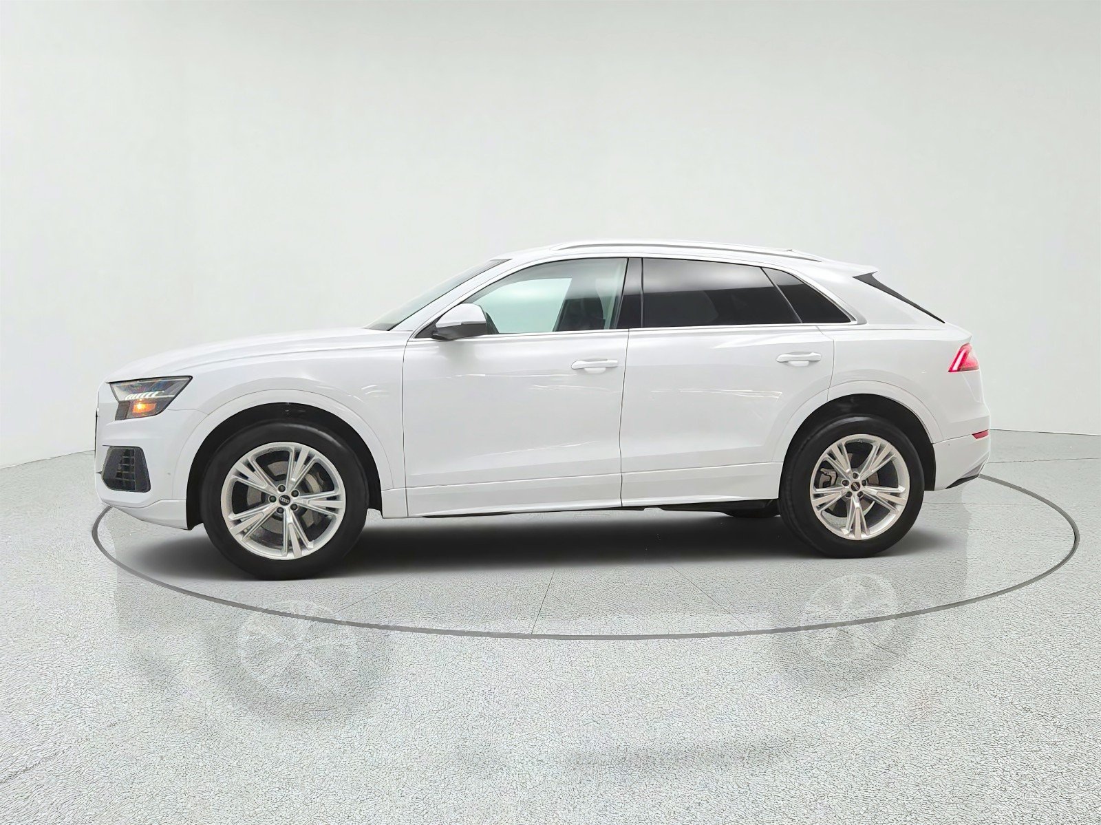 Used 2023 Glacier White Metallic Audi Premium image 8