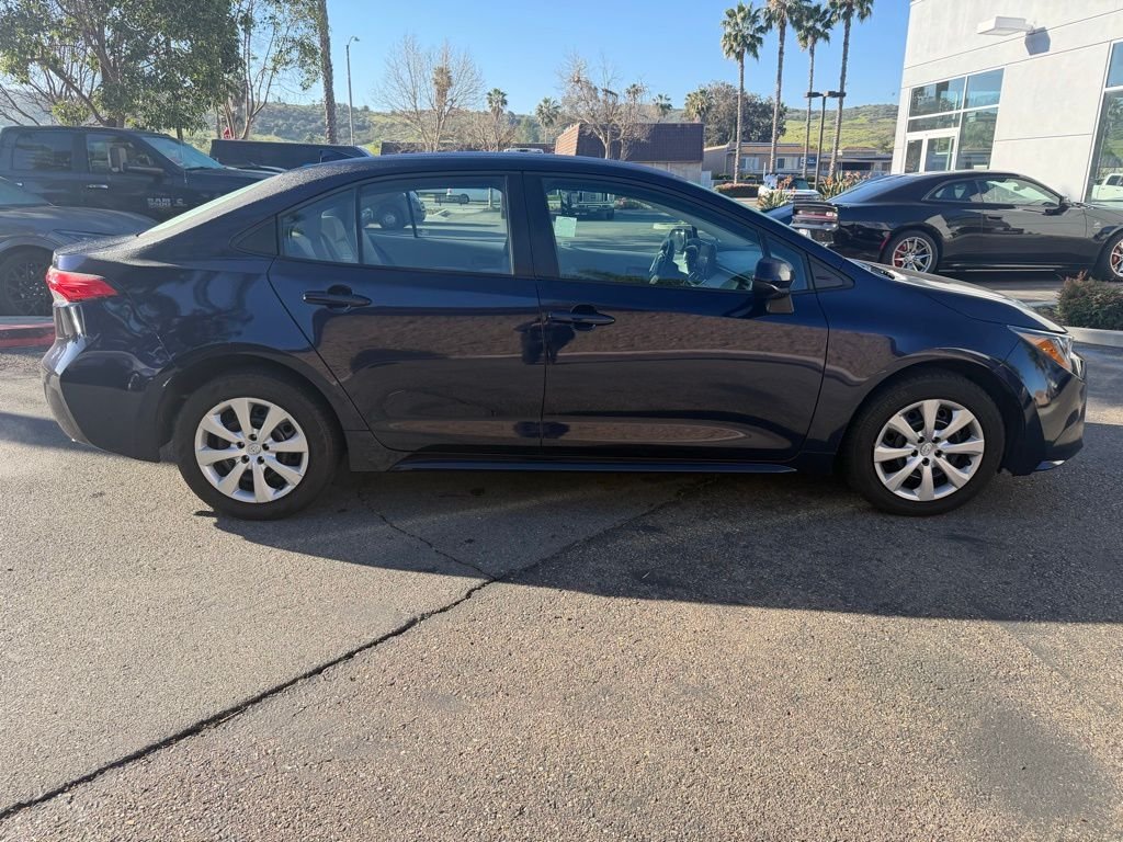 Used 2022 Blue Toyota LE image 7