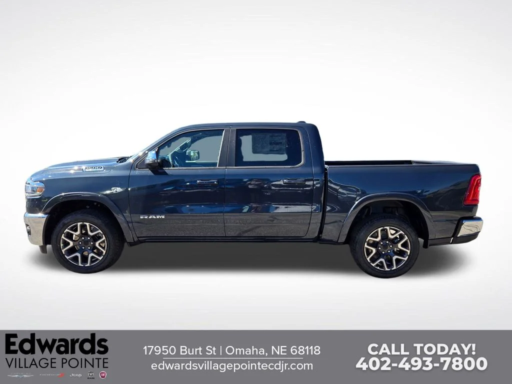 New 2026 Forged Blue Metallic Exterior Paint RAM Laramie image 6