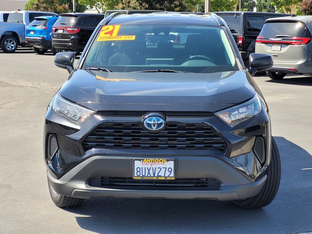 Used 2021 Black Toyota LE image 2