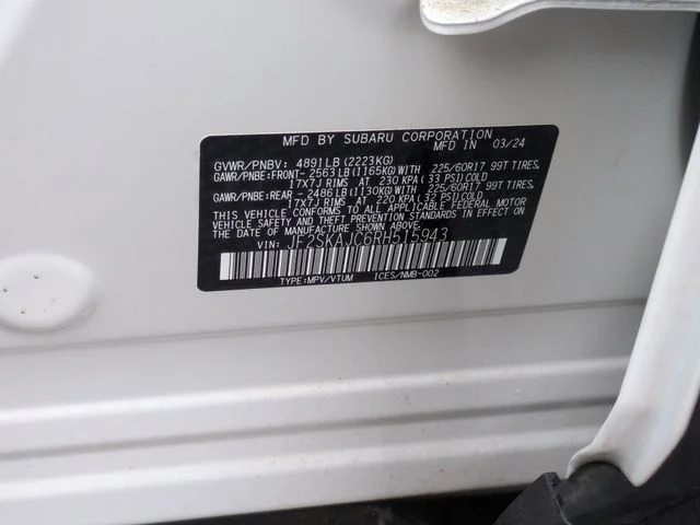 Used 2024 White Subaru Wilderness image 42