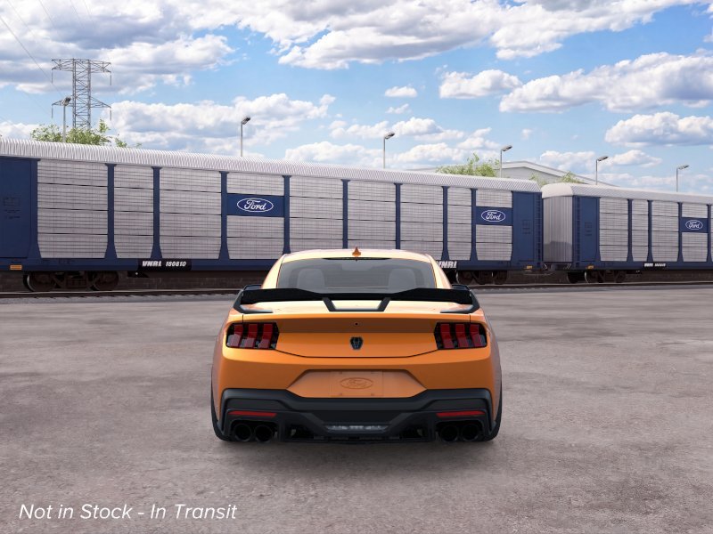 New 2026 Orange Fury Metallic Tri-coat Ford Dark Horse® Premium image 5