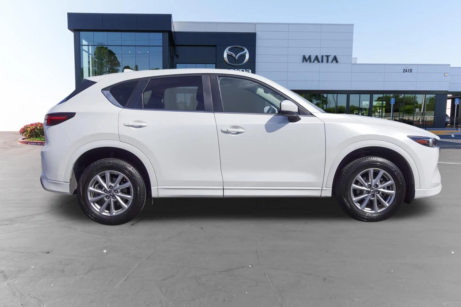 Certified Used 2025 Rhodium White Metallic Mazda 2.5 S Preferred Package image 2