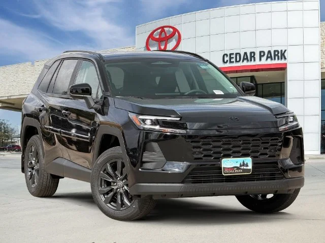 New 2026 Midnight Black Metallic Toyota XLE Premium image 1