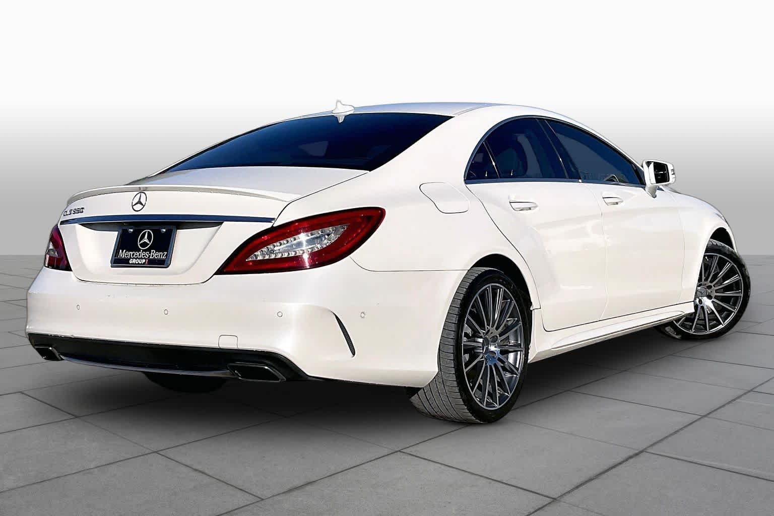 Used 2018 designo Diamond White Metallic Mercedes-Benz CLS 550 image 13
