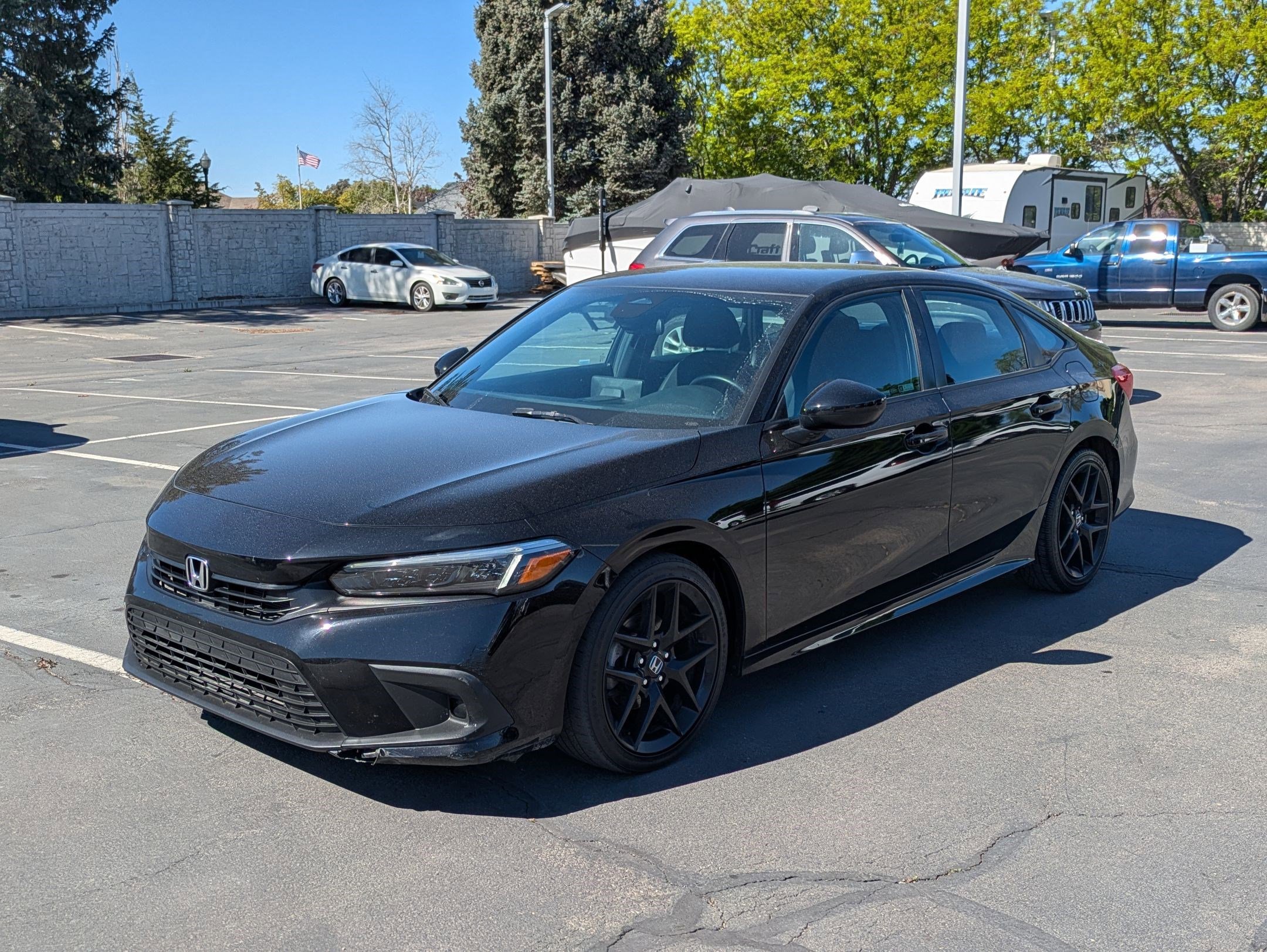 Used 2023 Black Honda Sport image 8