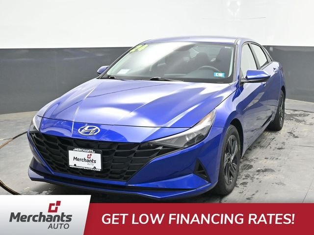 Used 2023 Blue Hyundai Blue image 2