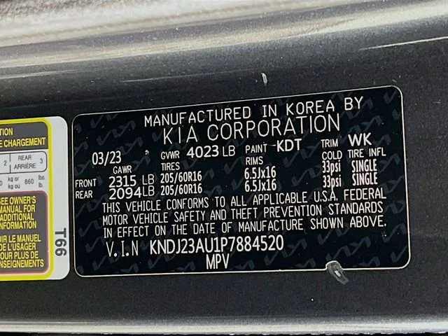 Used 2023 Gray Kia LX image 26