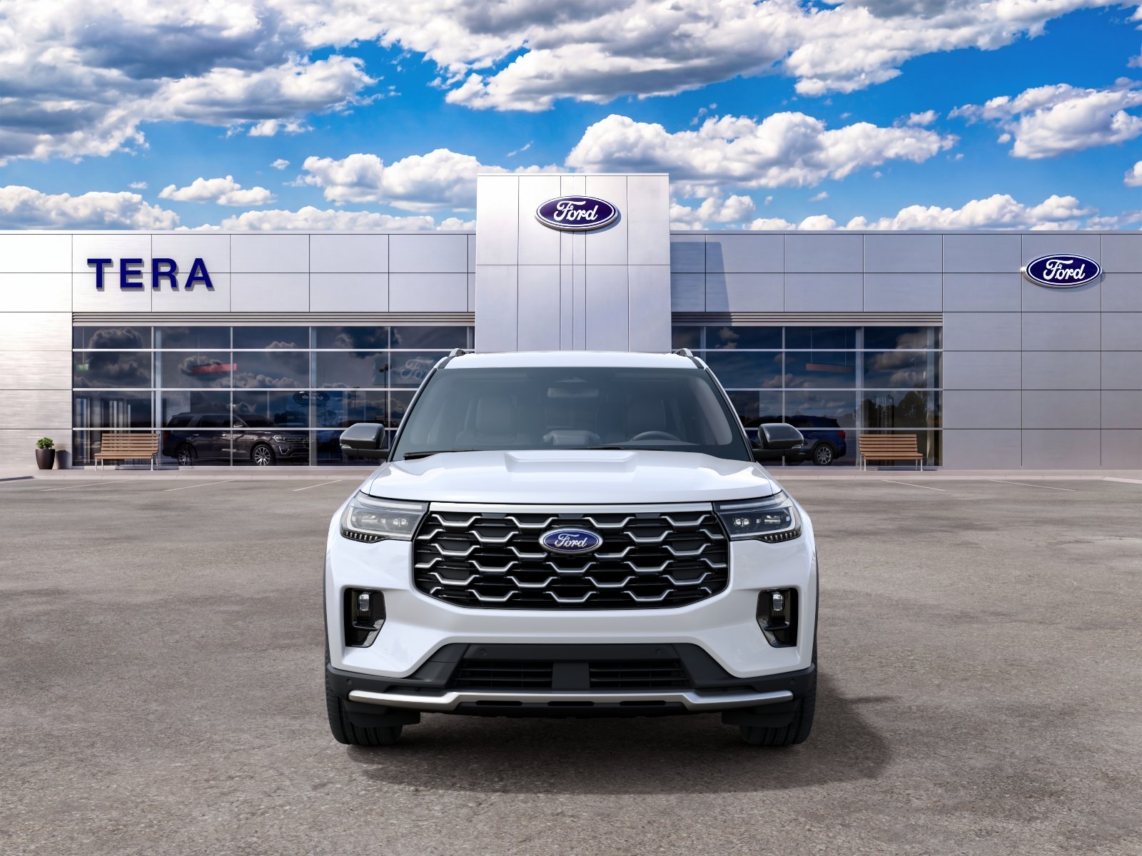 New 2027 Star White Metallic Tri-Coat Ford Platinum™ image 30