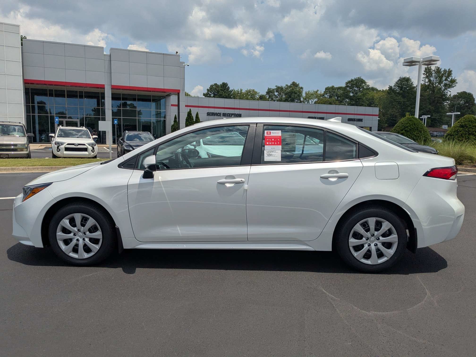 New 2026 Wind Chill Pearl Toyota LE image 7