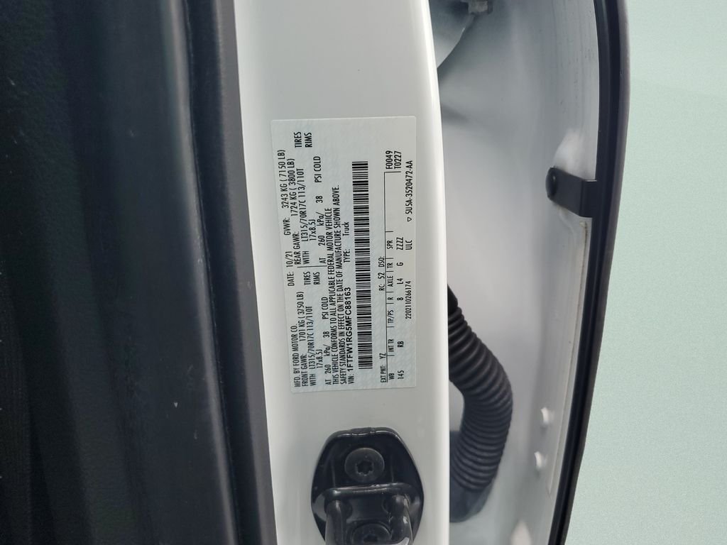 Used 2021 White Ford Raptor image 25