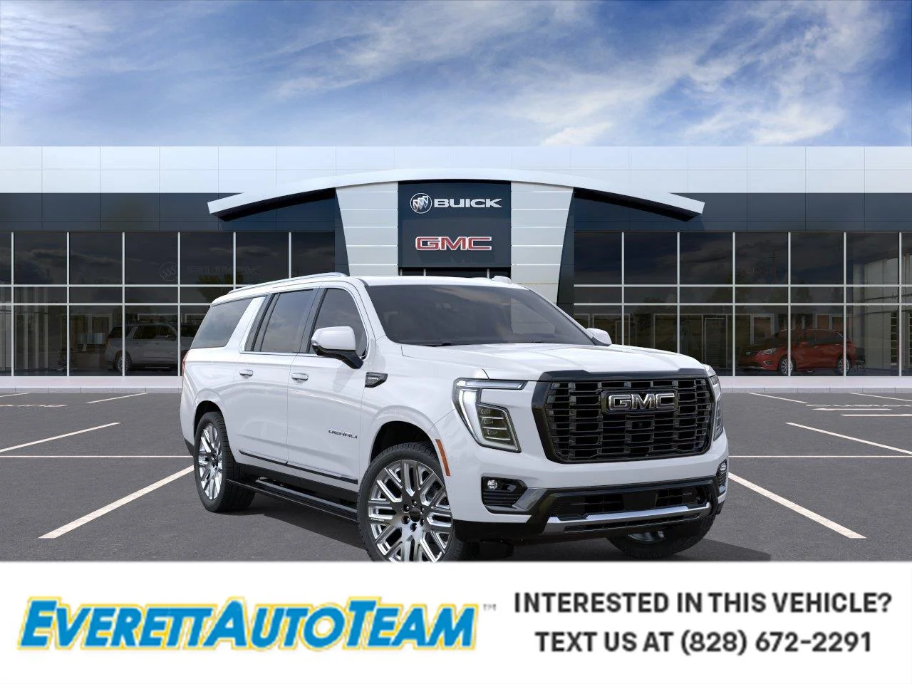 New 2026 Glacier White Tricoat GMC Denali Ultimate image 1