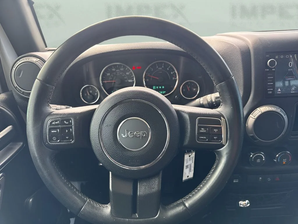 Used 2017 White Jeep Unlimited Sport image 12