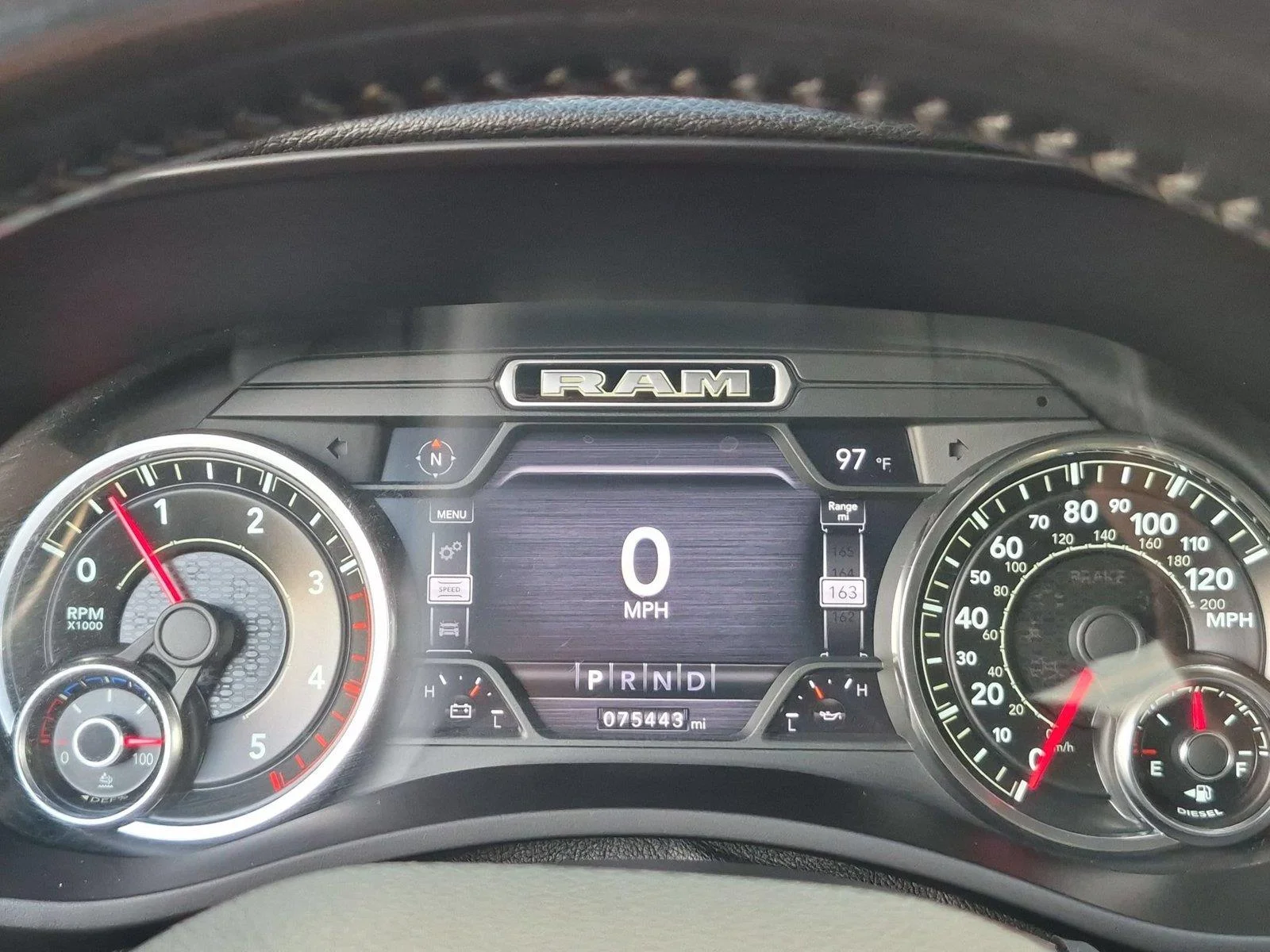 Used 2021 Granite Crystal Metallic Clearcoat Ram Laramie image 21