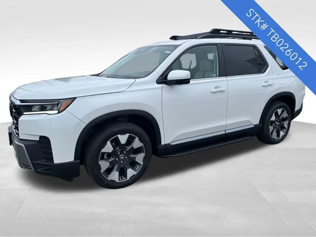 New 2026 Platinum White Honda Touring image 3