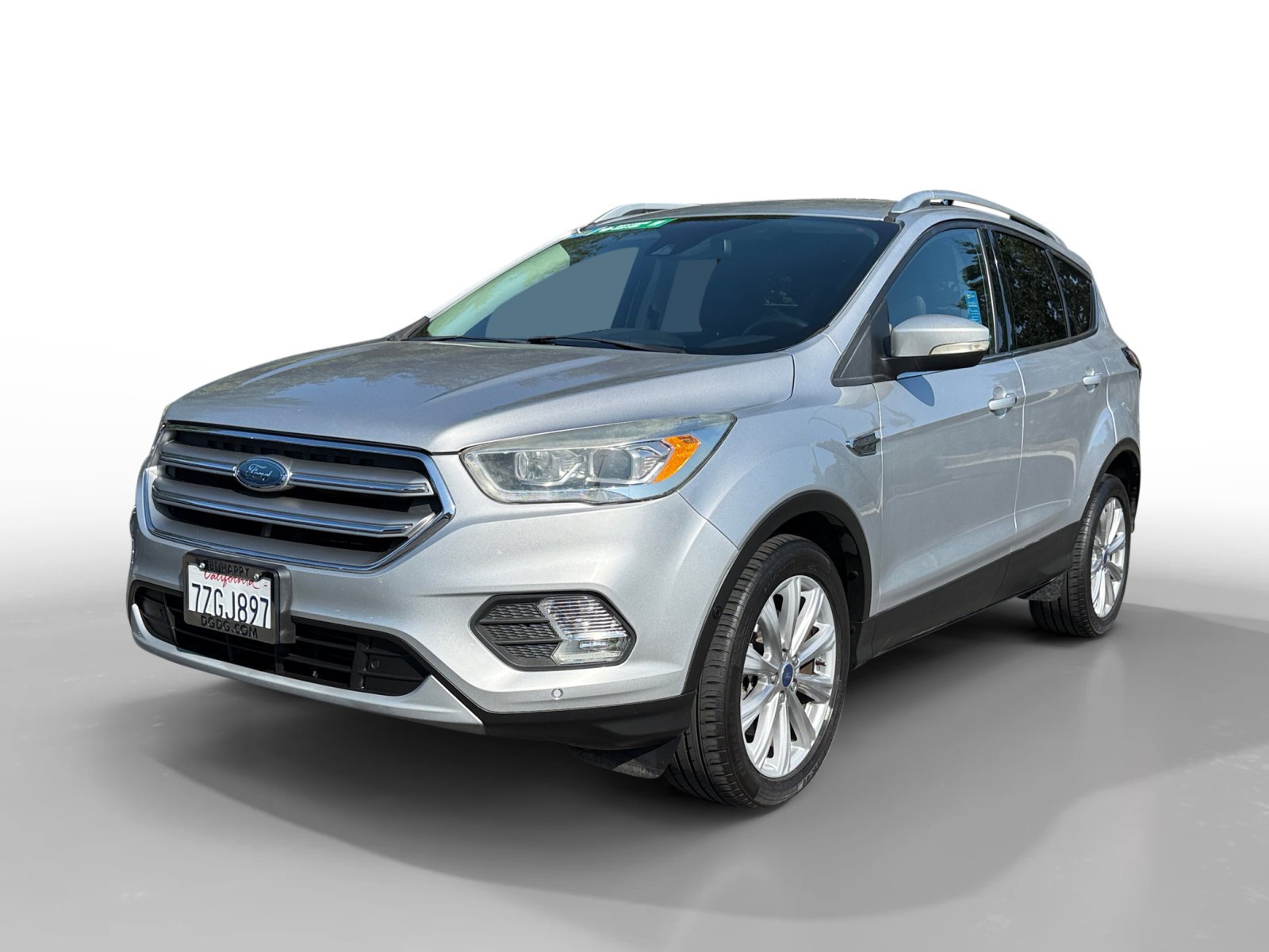 Used 2017 Ingot Silver Ford Titanium image 1