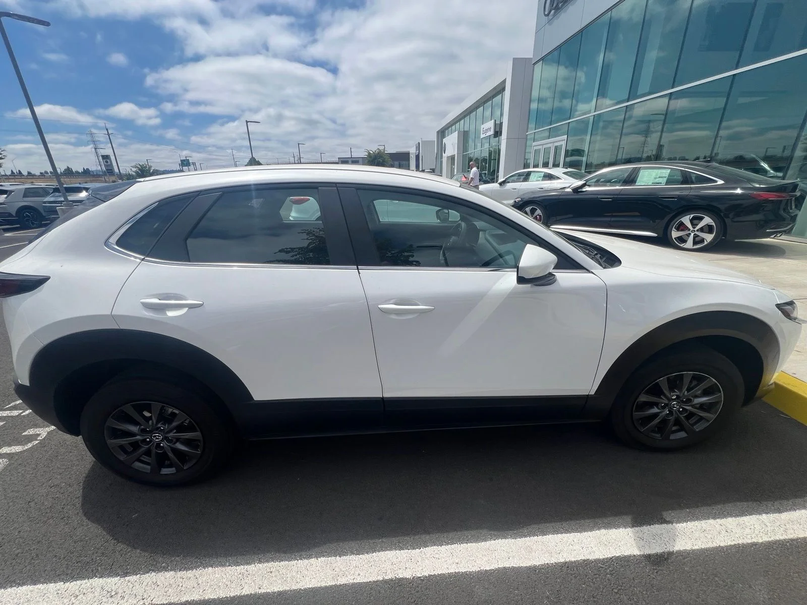 Used 2020 White Mazda S image 7