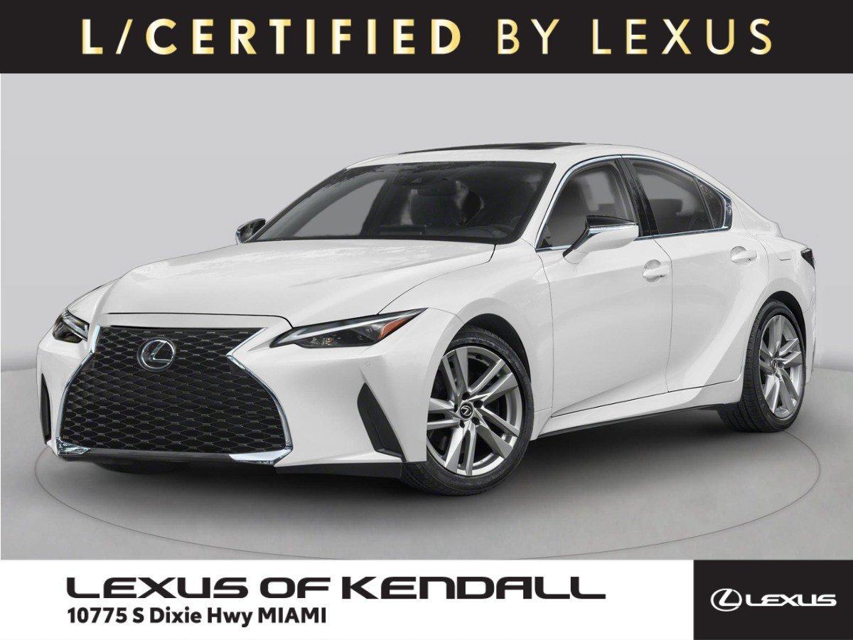 Certified Used 2025 White Lexus IS 300 image 1