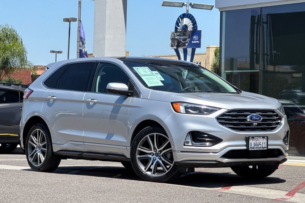 Used 2019 Ford Edge Titanium with VIN 2FMPK3K91KBB46815 for sale in Fullerton, CA