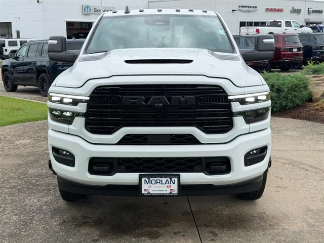 New 2026 Bright White Clear-Coat Exterior Paint RAM Laramie image 2