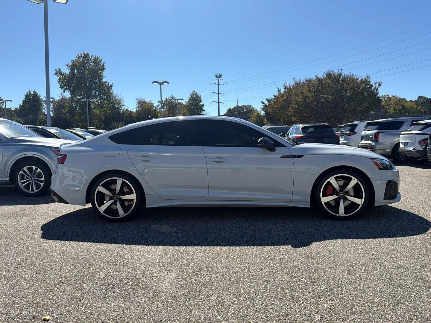 Used 2023 Glacier White Metallic Audi S line Premium Plus image 6