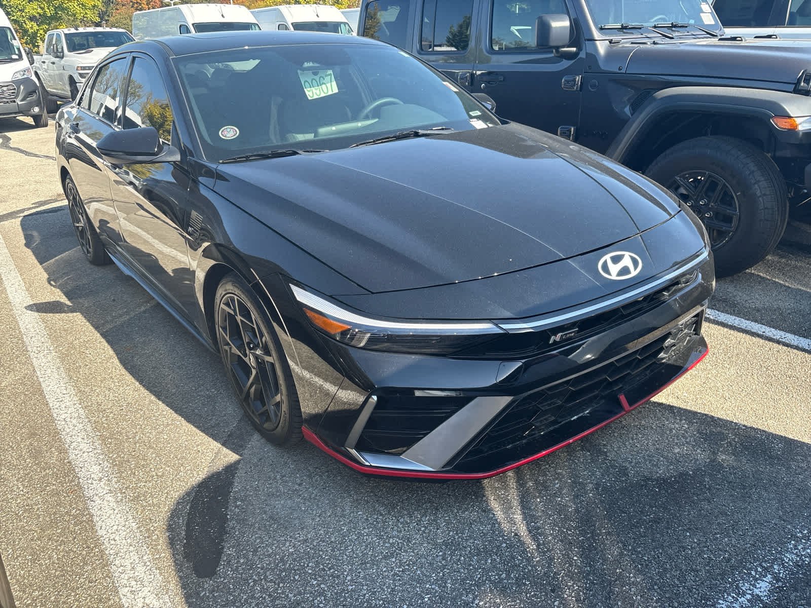 Used 2025 Abyss Black Hyundai N Line image 2
