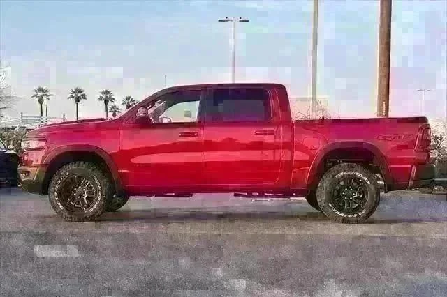 New 2026 Molten Red Pearl-Coat Exterior Paint RAM REBEL image 7