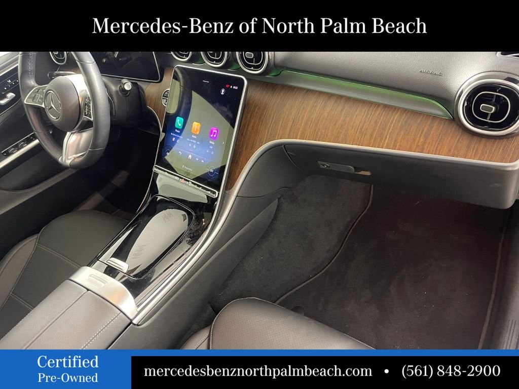 Certified Used 2025 Black Mercedes-Benz C 300 image 26