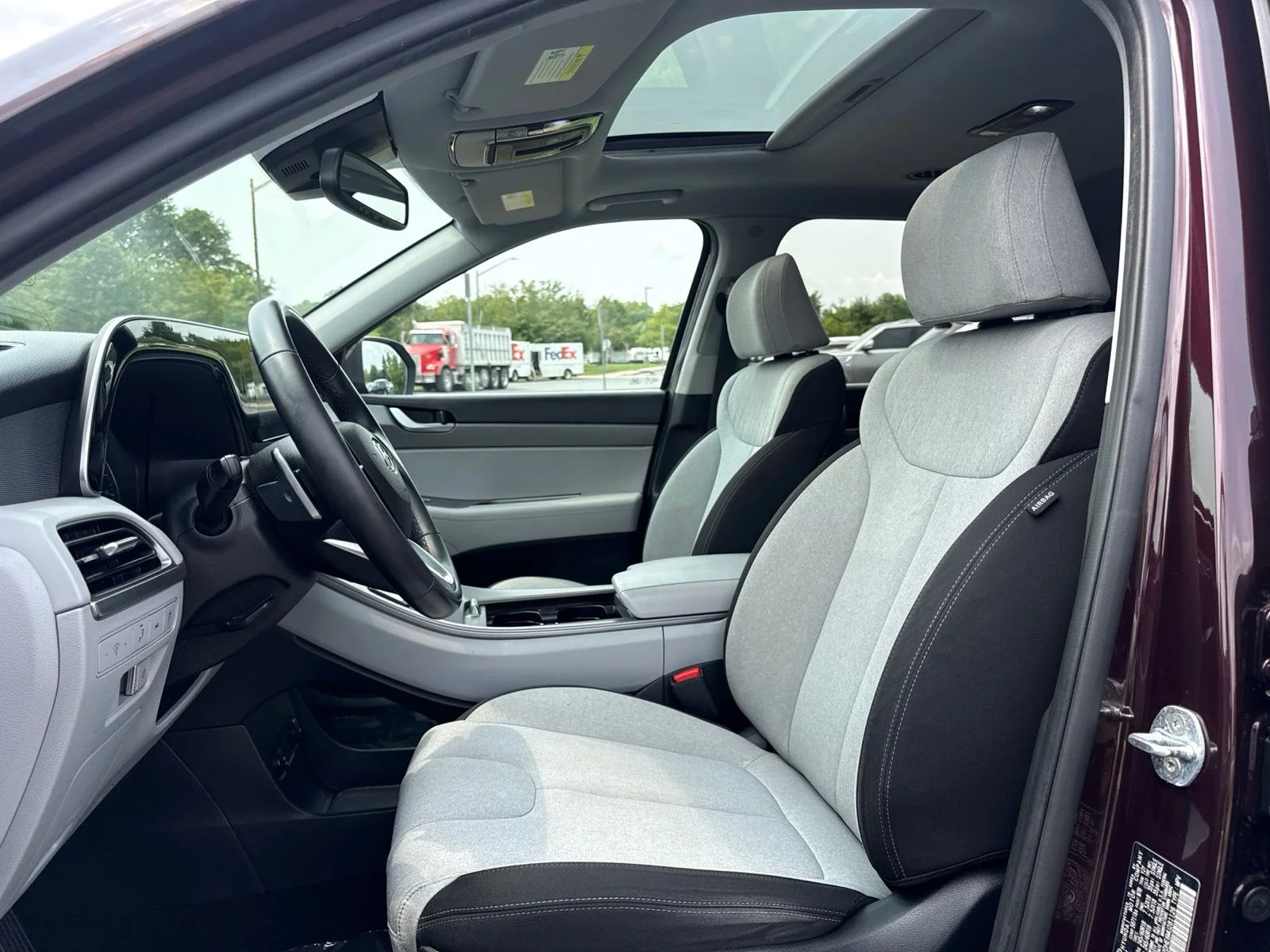 Used 2021 Red Hyundai SEL image 8