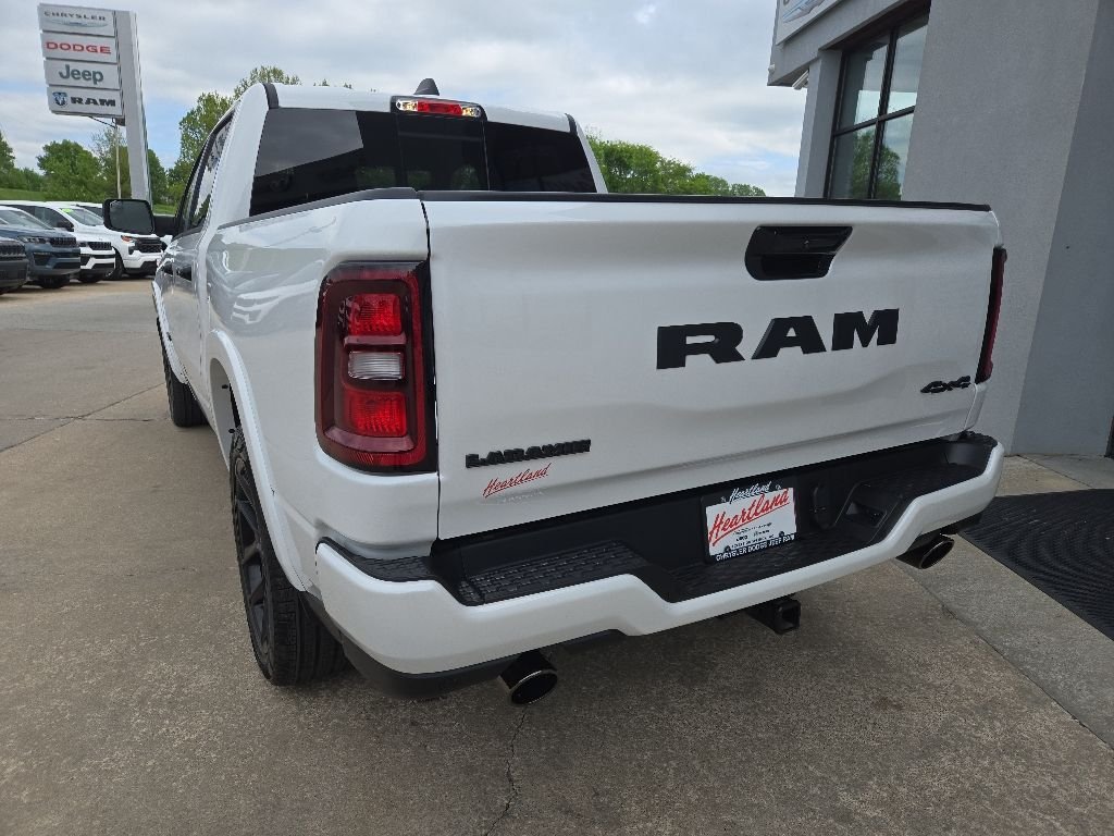 New 2026 Ivory White Tri-Coat Pearl-Coat Exterior Paint RAM Laramie image 8