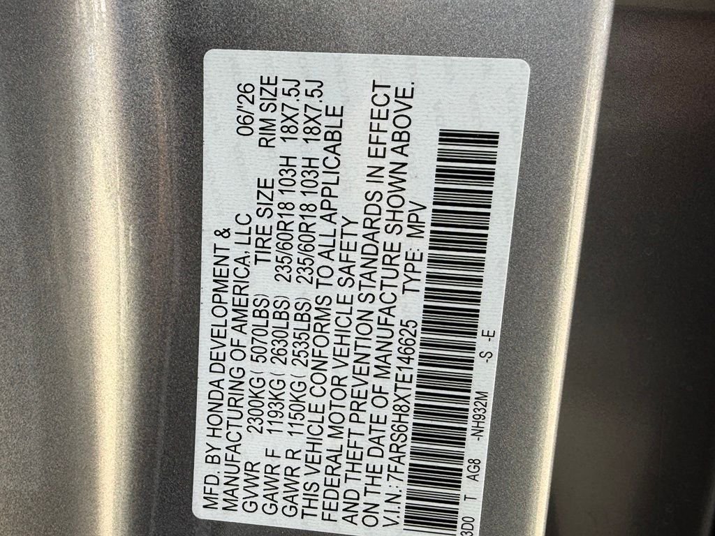 Certified Used 2026 Solar Silver Metallic Honda AWD Sport-L Hybrid image 29