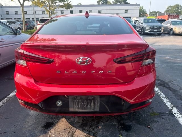 Used 2020 Calypso Red Hyundai SEL image 8