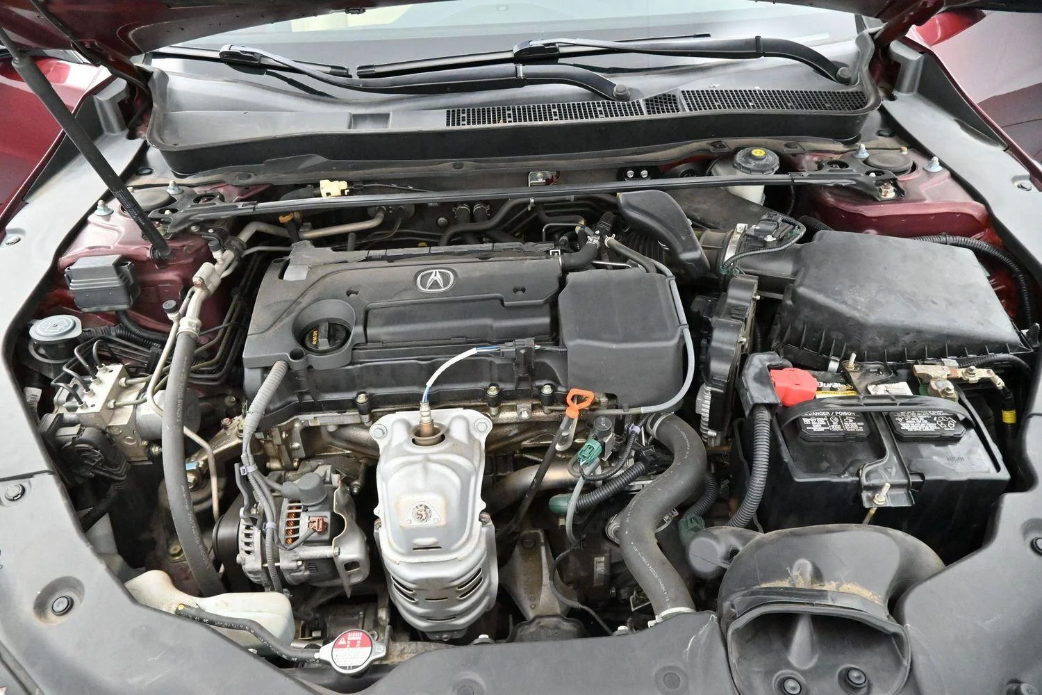Used 2015 Basque Red Pearl II Acura Base image 36