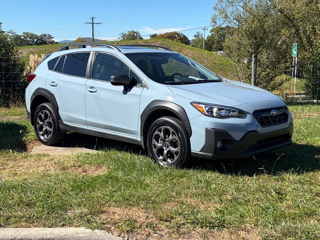 Used 2021 Cool Gray Khaki Subaru Sport image 2
