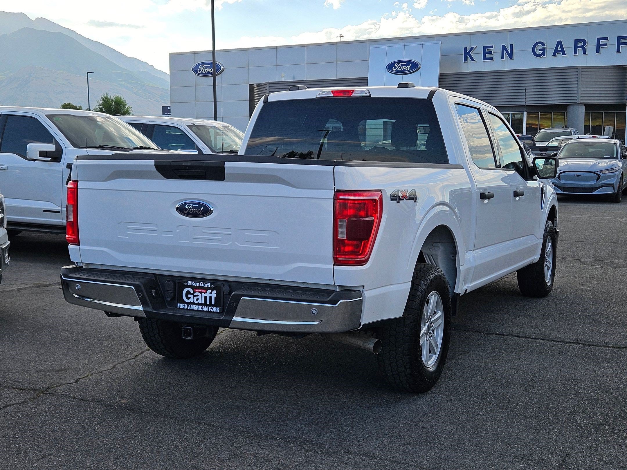 Certified Used 2021 Blue Ford XLT image 3