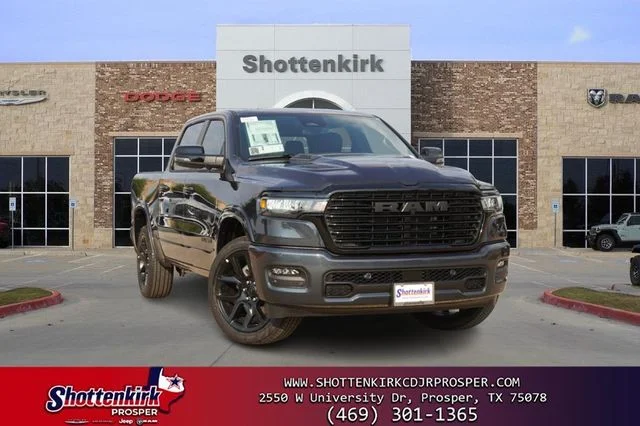 New 2026 Forged Blue Metallic Exterior Paint RAM Laramie image 1