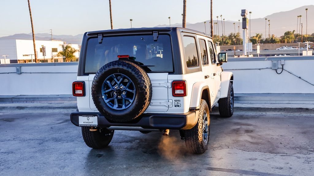 New 2026 Bright White Clearcoat Jeep 85th Anniversary Edition image 9