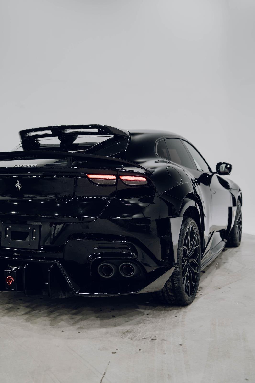 Used 2025 Black Ferrari Venuum Forged Widebody image 5