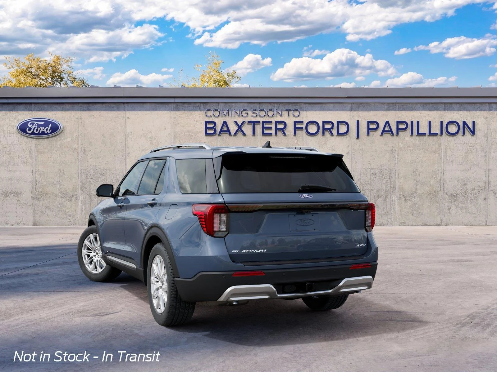 New 2027 Vapor Blue Metallic Ford Platinum image 19