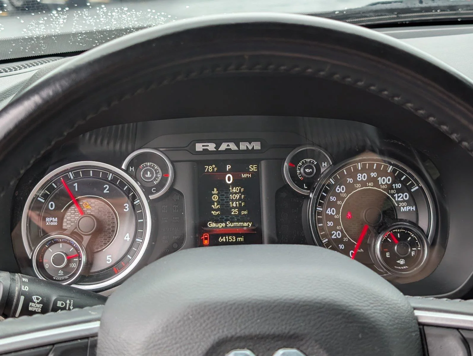 Used 2020 Patriot Blue Pearlcoat Ram Big Horn image 24