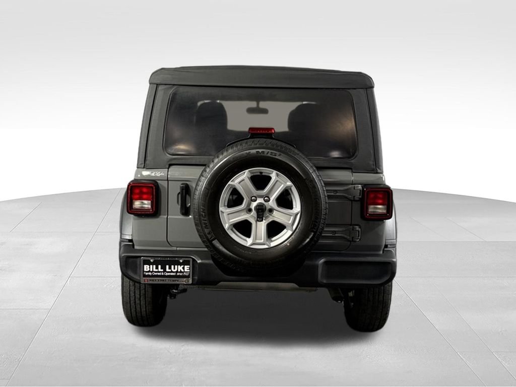 Used 2021 Gray Clearcoat Jeep Unlimited Sport S image 8