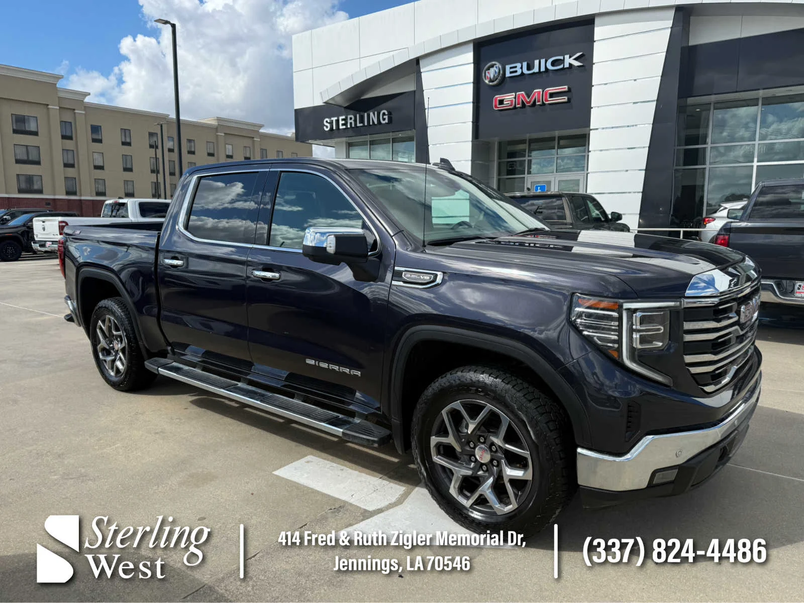 Used 2026 Titanium Rush Metallic GMC SLT image 1